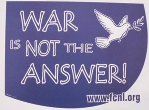 War is Not the Answer
